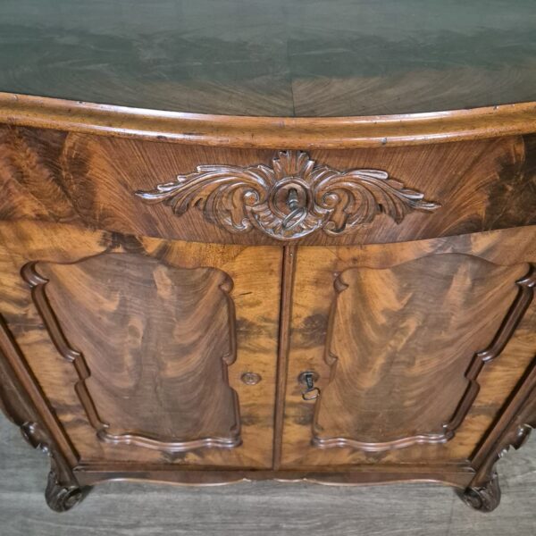 Anrichte Halbschrank Biedermeier 1860 Mahagoni – Bild 9