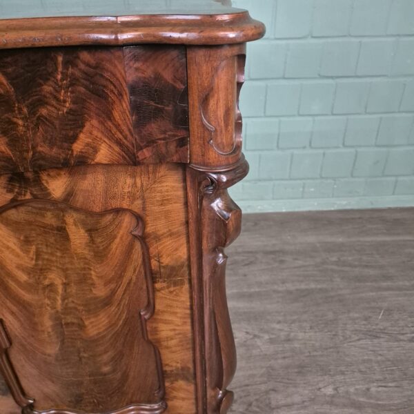 Anrichte Halbschrank Biedermeier 1860 Mahagoni – Bild 11