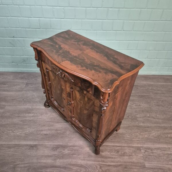 Anrichte Halbschrank Biedermeier 1860 Mahagoni – Bild 8