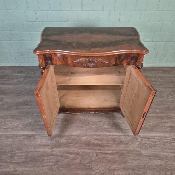 Anrichte Halbschrank Biedermeier 1860 Mahagoni – Bild 15