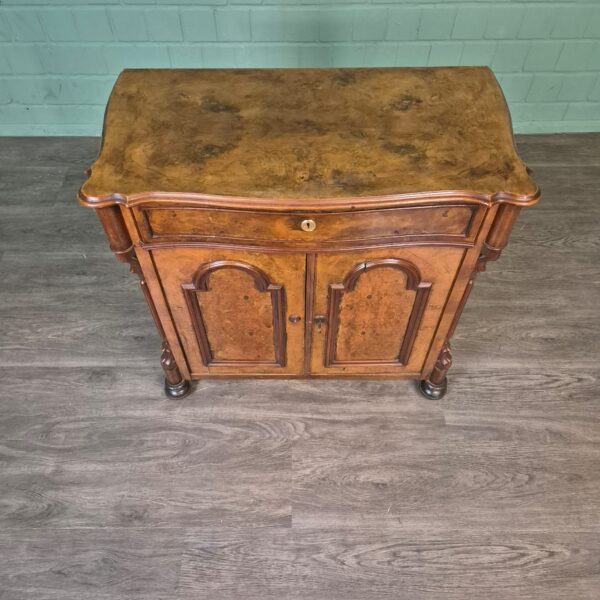 Anrichte Halbschrank Louis Philippe 1860 Nussbaum – Bild 4