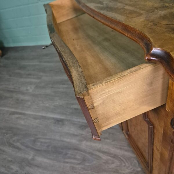 Anrichte Halbschrank Louis Philippe 1860 Nussbaum – Bild 12