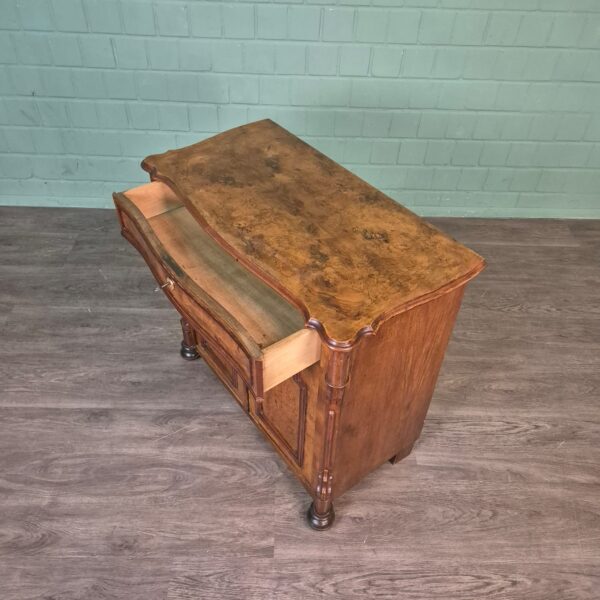 Anrichte Halbschrank Louis Philippe 1860 Nussbaum – Bild 11