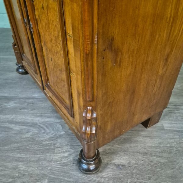 Anrichte Halbschrank Louis Philippe 1860 Nussbaum – Bild 9