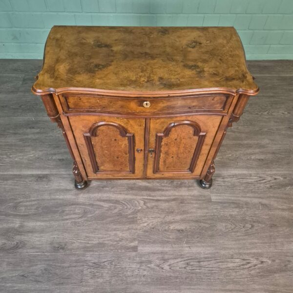 Anrichte Halbschrank Louis Philippe 1860 Nussbaum – Bild 5