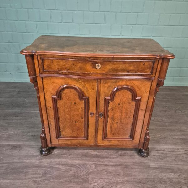 Anrichte Halbschrank Louis Philippe 1860 Nussbaum – Bild 3