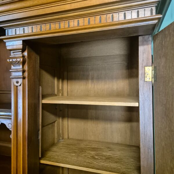 Buffetschrank Schrank Gründerzeit 1880 Nussbaum – Bild 25