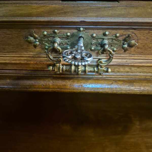 Buffetschrank Schrank Gründerzeit 1880 Nussbaum – Bild 31