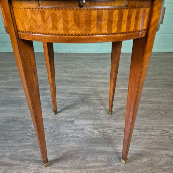 Beistelltisch Tisch Art Deco 1915 Nussbaum – Bild 4