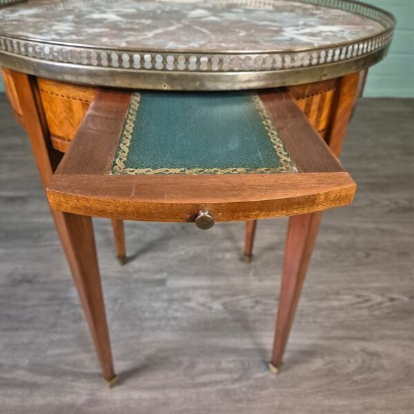 Beistelltisch Tisch Art Deco 1915 Nussbaum – Bild 7