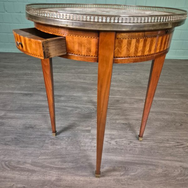 Beistelltisch Tisch Art Deco 1915 Nussbaum – Bild 14