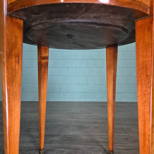 Beistelltisch Tisch Art Deco 1915 Nussbaum – Bild 15