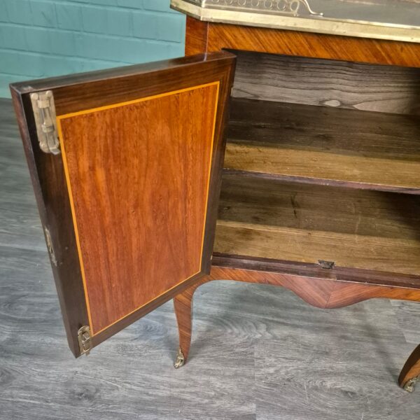 Anrichte Sideboard Art Deco 1915 Nussbaum – Bild 14