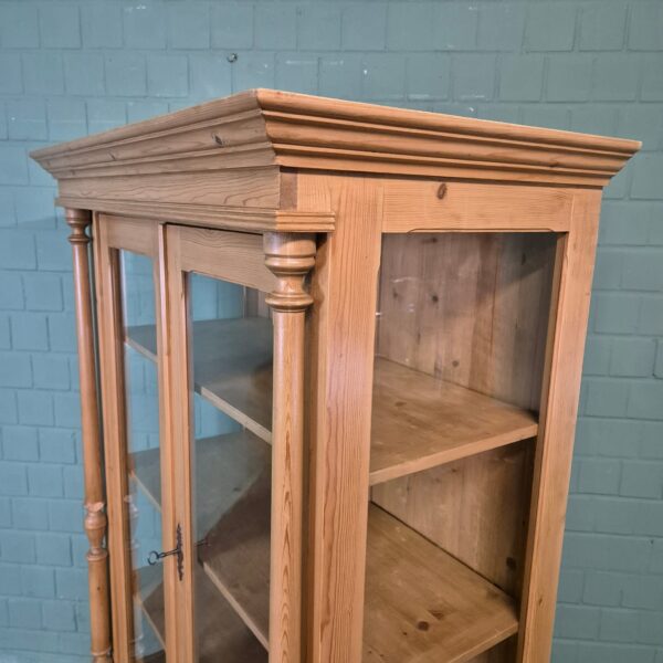 Vitrine Geschirrschrank Kiefer 1,13 m – Bild 6