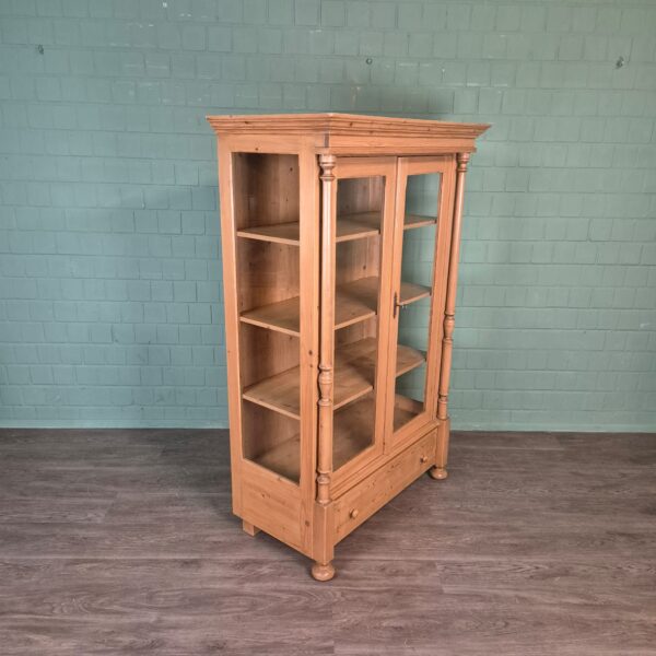 Vitrine Geschirrschrank Kiefer 1,13 m – Bild 4