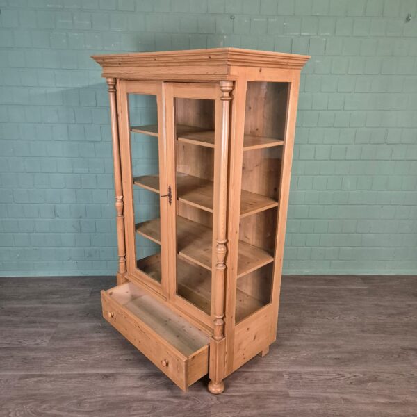 Vitrine Geschirrschrank Kiefer 1,13 m – Bild 12