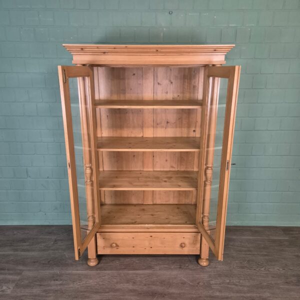 Vitrine Geschirrschrank Kiefer 1,13 m – Bild 10