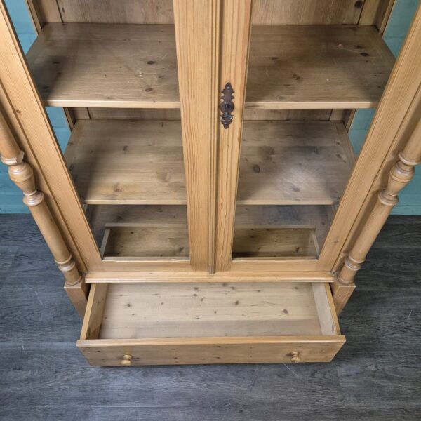 Vitrine Geschirrschrank Kiefer 1,13 m – Bild 13