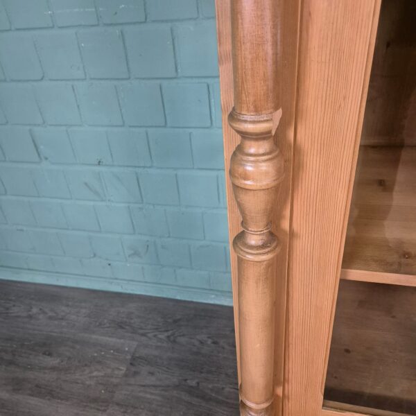 Vitrine Geschirrschrank Kiefer 1,13 m – Bild 9