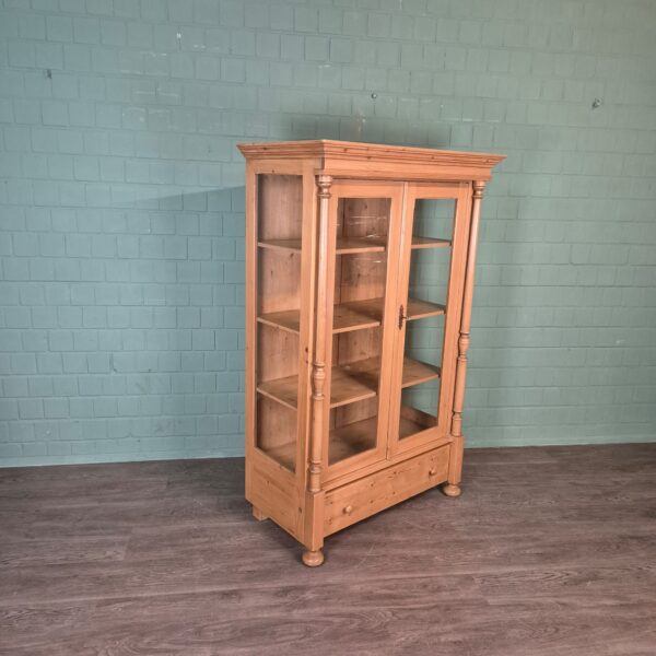 Vitrine Geschirrschrank Kiefer 1,13 m