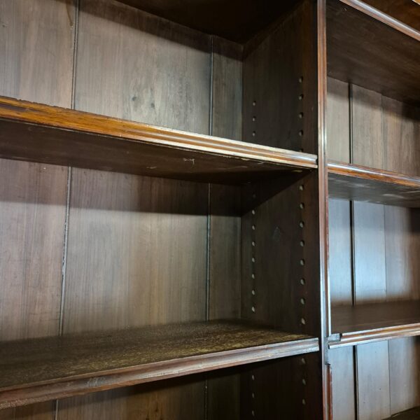 Bücherschrank Vitrine Biedermeier 1840 Mahagoni – Bild 14