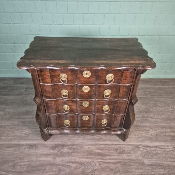 Barockkommode Kommode Barock 1790 Eiche – Bild 3