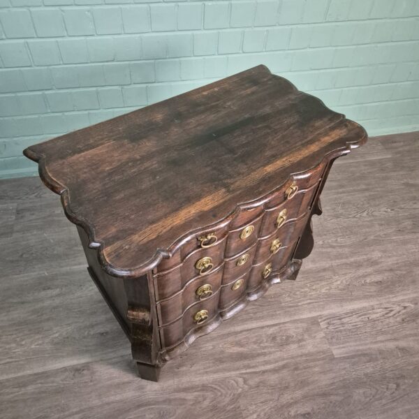 Barockkommode Kommode Barock 1790 Eiche – Bild 4