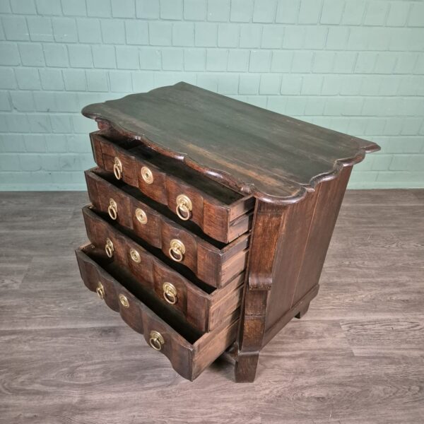 Barockkommode Kommode Barock 1790 Eiche – Bild 7