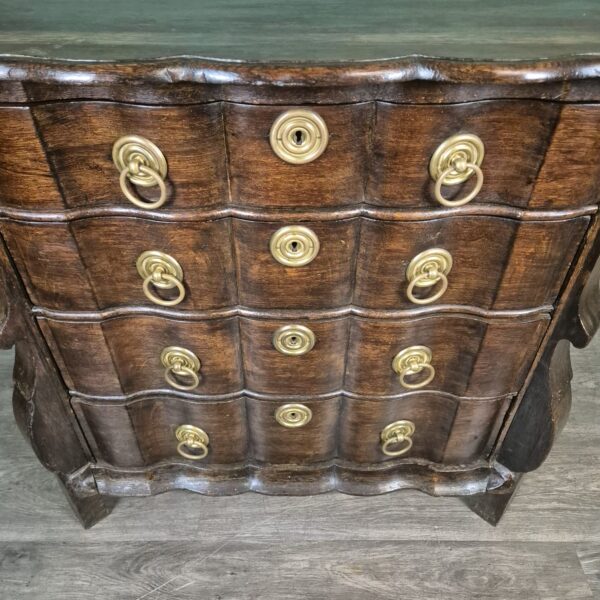 Barockkommode Kommode Barock 1790 Eiche – Bild 6