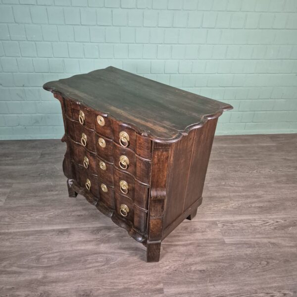 Barockkommode Kommode Barock 1790 Eiche – Bild 5