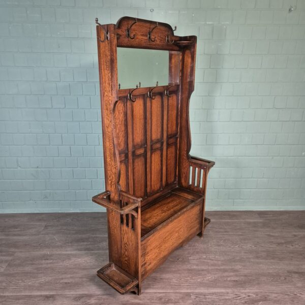 Garderobe Art-Deco 1930 Eiche