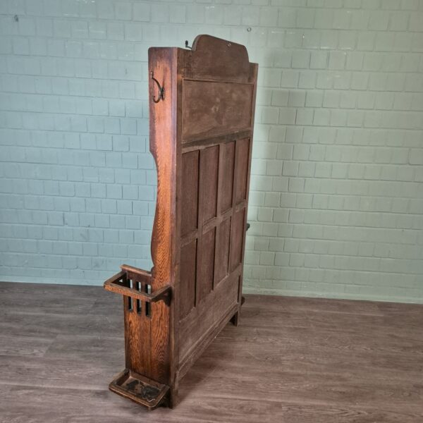 Garderobe Art-Deco 1930 Eiche – Bild 16