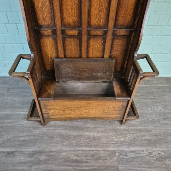 Garderobe Art-Deco 1930 Eiche – Bild 13