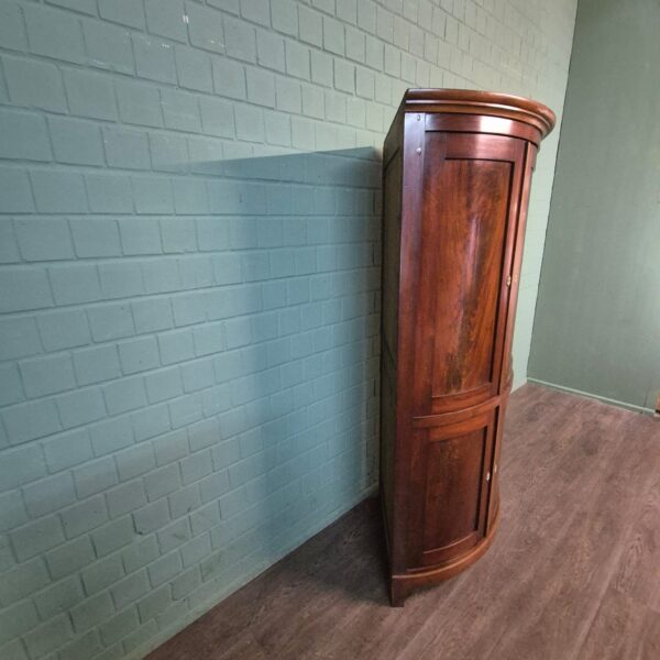 Eckschrank Biedermeier 1850 Mahagoni – Bild 5