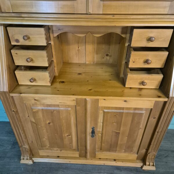 Buffetschrank Küchenschrank Schrank 1,15 m Kiefer – Bild 13