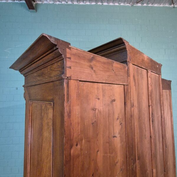 Schrank Kleiderschrank Gründerzeitstil Eiche – Bild 25