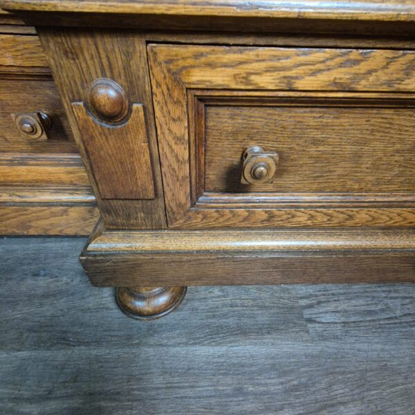 Schrank Kleiderschrank Gründerzeitstil Eiche – Bild 9