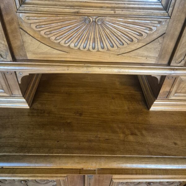 Buffetschrank Schrank Gründerzeit 1890 Nussbaum – Bild 7