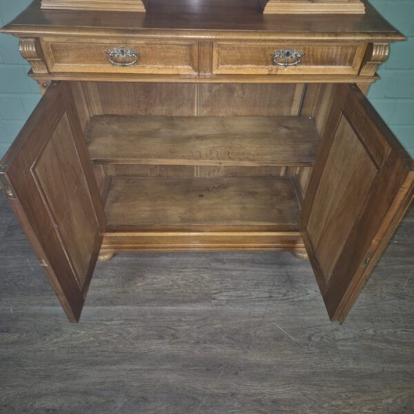 Buffetschrank Schrank Gründerzeit 1890 Nussbaum – Bild 24