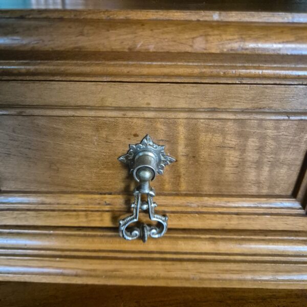 Buffetschrank Schrank Gründerzeit 1890 Nussbaum – Bild 8