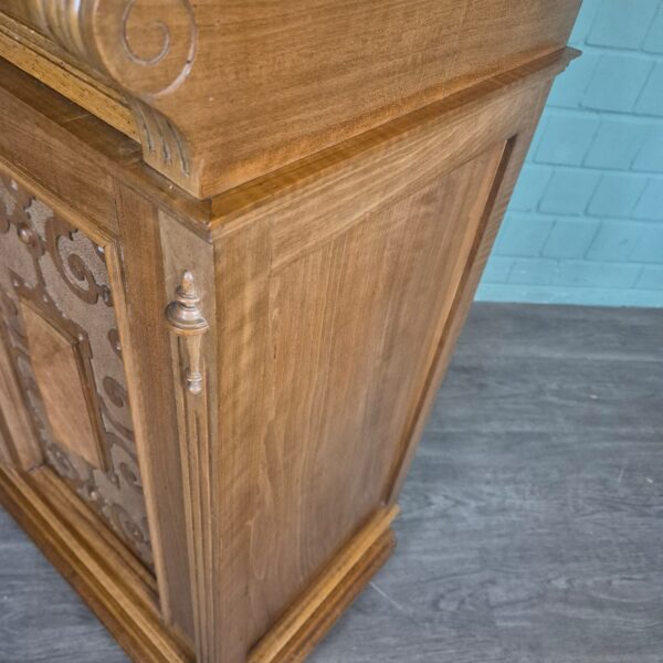 Buffetschrank Schrank Gründerzeit 1890 Nussbaum – Bild 11