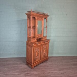 Buffetschrank Schrank Gründerzeit 1890 Nussbaum