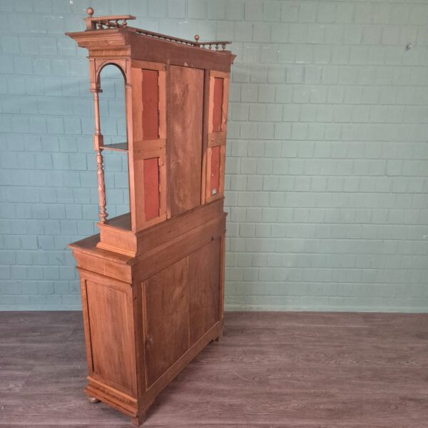 Buffetschrank Schrank Gründerzeit 1890 Nussbaum – Bild 26