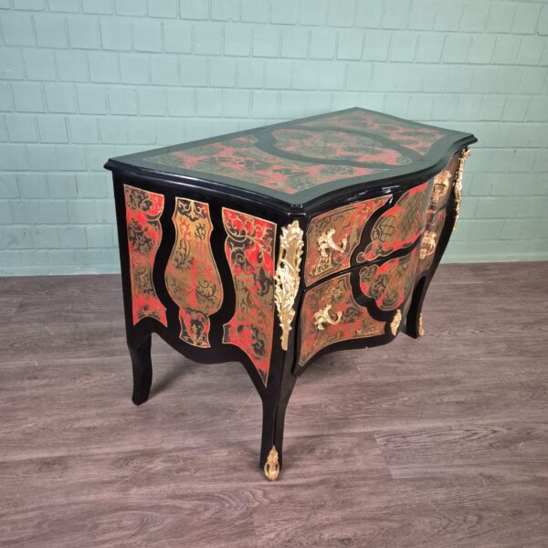 Kommode Latoenkupfer Barockstil 1,26 m – Bild 4