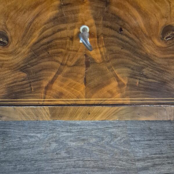 Vitrine Geschirrschrank Biedermeier 1830 Mahagoni – Bild 9
