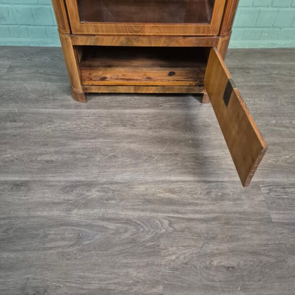Vitrine Geschirrschrank Biedermeier 1830 Mahagoni – Bild 14