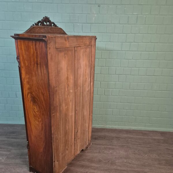 Vitrine Geschirrschrank Biedermeier 1860 Mahagoni – Bild 15