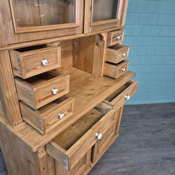 Buffetschrank Schrank Gründerzeit 1880 Kiefer – Bild 11