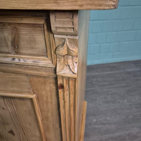 Buffetschrank Schrank Gründerzeit 1880 Kiefer – Bild 8