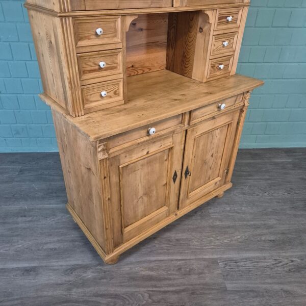 Buffetschrank Schrank Gründerzeit 1880 Kiefer – Bild 4
